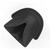 Kutocesy Bavaglio A Palla In Silicone A Bocca Aperta Bdsm Costrizione Giocattoli Sessuali Fetish Gioco Per Adulti Bondage BDSM Sesso Bavaglio Invisibile A Palla (Black)