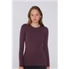 Tezenis Maglia Girocollo Cotone E Modal Termico Donna Viola