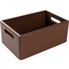 Creative Deco Scatola Marrone in Legno con Maniglie 30 x 20 x 13 cm