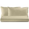 Novia - COLORFUL - Completo Letto Tinta Unita 100% cotone morbido, resistente e duraturo, comfort garantito 1 Piazza, Corda
