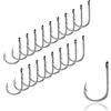 AMZfishing® Set 20 Ami da Pesca Affilati al Laser, 6 Misure, Ami per Carpa, Feeder, Trota, Pesci Bianchi