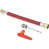 PATIKIL Palla Pompa Ago, 5pz Palla Gonfiatore Pompa Adattatore Kit Gonfiaggio Ago Ugello Tubo Aria Gonfiaggio Perno per Sport Palle Pompa