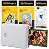 KODAK Step Stampante Foto - 75 Fogli - Mini Wireless - Zink 2x3" - Bluetooth - Bianca, Bianco, Stampante + 75 fogli
