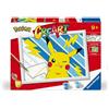 Ravensburger Creart Serie D Pokémon Pikachu Kit Pittura
