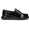 THE FLEXX Mocassino donna nero in pelle