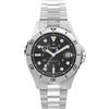 Timex TW2Y15300 Trend, Orologio da uomo automatico da 41 mm, con cinturino a bracciale in acciaio inox, quadrante nero e cassa in acciaio inox