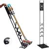 Vicyol S&D Supporto da Pavimento per Aspirapolvere Compatibile con Dyson V15, V12, V11, V10, V8, V7, V6 e Modelli DC45, DC35, DC58, DC59, DC62, DC74 - Organizzatore con Ruote, Senza Necessità di Forare Il Muro