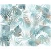 Komar Digitaldruck Vlies Fototapete - Aqua Flora - Größe 300 x 250 cm