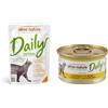 Almo Nature Daily Prezzo speciale! 6 x 70 g Almo Nature Daily + 6 x 85g Almo Nature Daily Umido per gatti - 6 x 70 g Pollo e Salmone Daily Almo Nature + 6 x 85 g Mousse con pollo Daily Almo Nature