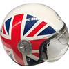 AL Helmets CASCO DEMI-JET AL HELMETS MOD. 101 BANDIERA ITALIA MISURA L