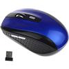 Gemini_mall Gemini _ Mall® mouse senza fili, 2.4 G Wireless USB mouse ottico per PC laptop notebook computer cordless mouse con Nano ricevitore, 6 pulsanti, per Windows Mac Linux vista MacBook Pro Apple iMac blu