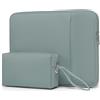 HYZUO 13,3-14 Pollici Custodie per Portatili per MacBook Pro 14 M4/M3/M2/M1, MacBook Air/Pro 13,3, 13,5/13,8 Surface Book/Laptop, notebook 13,3 HP Dell Lenovo Asus Acer, Azzurro Cenere