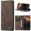 Phernykas Cover per Samsung Galaxy S25/S24 Libro Pelle Portafoglio, [Porta Carte] [Magnetica] Premium PU Flip Wallet Custodia Cellulare Protection per Samsung S25/S24 Leather Case, Caffè