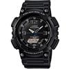Casio Illuminatore solare da uomo con cinque allarmi, nero AQ-S810W-1A2VEF