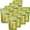 Mecca & Ermondi Set da 8 pacchi Cialda Piccolina Wafer Ripieni al Pistacchio con Croccante, 100g