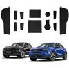 ECOZEN Tappetini Antiscivolo Opel Mokka B/E 2021-2025 Impermeabile antiscivolo Tappetini in Gomma per Console Centrale, Porta Bicchieri, Scanalatura Porta, Opel Mokka Accessori | Nero