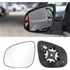 Altsbaos 1PCS Vetro Specchio Compatibile con Renault Kangoo II Specchietto 2013 2014 2015 2016 2017 2018 2019 2020 2021 Specchio Retrovisore Riscaldato Kangoo 2（Sinistro)