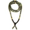 Samsara Collana Tibetana Samsara in Turchese Africano e Onice - Mala Tibetano con 108 Grani per Meditazione e Pratiche Spirituali, Design Elegante e Artigianale