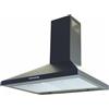Generico TECNO WIND ELETTA K217R0222, Cappa a Parete 3 Velocità Aspirante, Illuminazione a LED, Filtro in carbonio, Nera, cm 60x45x90
