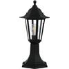 EGLO Lampada da Esterno per Basamento Duanera, Lampada Vintage a 1