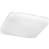 Eglo Pogliola - Lampada da soffitto a LED, con effetto cristallo e interruttore DIP, cucina, in metallo plastica bianchi, bianco caldo, neutro, freddo, 33 x cm
