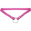 BDSMJOY Gabbia per pene con cinturino fisso, Cintura di castità maschile, Cinturino per gabbia di castità, Corda regolabile per gabbia di castità maschile, Cintura di castità (Rosa)