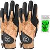 Zero Friction - Guanti da golf da uomo, a compressione, per mancini, universali, taglia unica, colore: mimetico