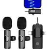little tikes Microfono Wireless per iPhone/iOS/Androide/PC/Laptop, Plug & Play Professionale Microfono Bluetooth, Microfono Lavalier Wireless Riduzione del Rumore per TikTok, Youtube, Vlog Registrazione Video