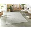 Hanse Home NORTHRUGS Trenzado, tappeto per interni ed esterni, resistente alle intemperie, facile da pulire, look fatto a mano, per interni ed esterni, in tessuto intrecciato, per balcone, terrazza, soggiorno,