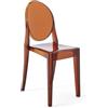 Kartell Victoria Ghost Set 2 sedie, Ambra