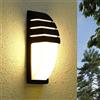Goeco Applique da Parete Esterno LED 12W 1300LM 3000K IP65, Nero | Moderno Lampada da Parete LED Impermeabile Luce calda, Luci da Parete da Bagno per Corridoio Scale Giardino Garage