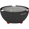barbecook Joya Barbecue da tavolo a carbone per balcone e campeggio all'aperto, nero