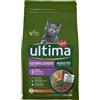 Ultima Cat Adult Sterilised con pollo - 1,5 kg - 1° ORDINE? scegli lo sconto BZR5 / BZR20 + 200 punti fedeltà