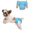 DONO Pannolini Cani Femmine, 10 pezzi, mutandine mestruali per cani con elastico in vita, pannolini pull-up Dogie, super assorbenti, XS (22-40 cm)
