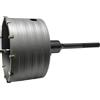 Terryshop74 Sega a Tazza per Muro Cemento Corona Carotatrice a Secco + Adattatore SDS PLUS + Punta Centraggio 8x110 mm (130 mm)
