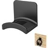 Cozycase Universale Supporto Casco Adhesif Gancio Casco per Desktop, TPU Supporto per Casco Appendere Caschi per la maggior parte dei Caschi e Controller, (1 pezzo, Nero)