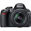 Nikon Reflex D3100 - Nero + Nikon AF-S DX Nikkor 18-55mm f/3.5-5.6 VR f/3.5-5.6 - refurbished