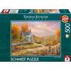Schmidt Spiele 58795 - Puzzle Autunno in Apple Hill, Thomas Kinkade, 500 Pezzi