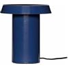 HÜBSCH - Lampada da tavolo Keen - Blu - Ferro laccato