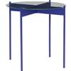 HÜBSCH - Tavolino d'appoggio Beam - Blu - Ferro