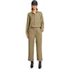 G-STAR Donna Modular Army Jumpsuit, Verde scuro (ensis green D25997-D522-6057), S