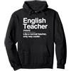English Teacher Definition Clothing English Teacher Noun Definition Normal Only Cooler Felpa con Cappuccio