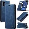Azororo Cover per Samsung Galaxy S25 Plus 5G, Premium PU Pelle Custodia, Magnetica Carta Fessura Portafoglio Case, Flip Cavalletto Custodia per Samsung Galaxy S25 Plus- Blu