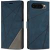 SONWO Cover per Google Pixel 9 PRO/Google Pixel 9, Flip Custodia in PU Pelle, Cover a Libro Portafoglio con Slot per Schede e Supporto Stand per Google Pixel 9 / Pixel 9 PRO, Blu