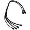 Gelid Solutions CA-PWM-03 Interno 0.42m 4 x 4-pin PWM Nero cavo di alimentazione [Italia]