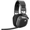 Corsair Cuffia con microfono Corsair CA-9011295-EU cuffia e auricolare Wireless A Padiglione Giocare Bluetooth Nero (CORSAIR HS80 MAX W/L HEADSET STEEL GREY) [CA-9011295-EU]