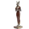 lachineuse - Statuetta Bastet 31 cm - Dea egizia - Statua Decorativa dell'Antico Egitto - Statuina a Forma di Testa di Gatto egizio - Idea Regalo Decorativa Originale - Decorazione d'interni