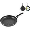 Home Stone Padella Antiaderente, Pietra, Antracite, 28 cm