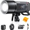 Godox AD600ProII - Flash da studio monocromatico, 600 WS, 2,4 G, TTL 1/8000s HSS per esterni, GN87 40 W bicolore 2800 K-6000 K, tempo di riciclaggio 0,01 s ~ 0,9 s, batteria al litio da 2600 mAh