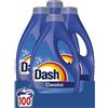 Dash Power Detersivo Liquido Lavatrice, 100 Lavaggi (4x25), Classico, Rimuove Le Macchie, Igienizza, Brillantezza Per I Capi
